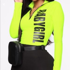 Neon Athletic top